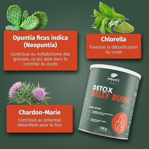 Brule Graisse Puissant et Detox Minceur et Rapide, avec Artichaut, Chardon Marie Bio Extract, Brule Graisse Naturel - Na