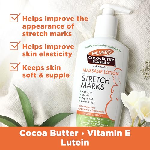 Palmer's Lotion Anti-Vergetures Cacao pour les femmes enceintes pendant la grossesse pour soulager les hématome vasculai