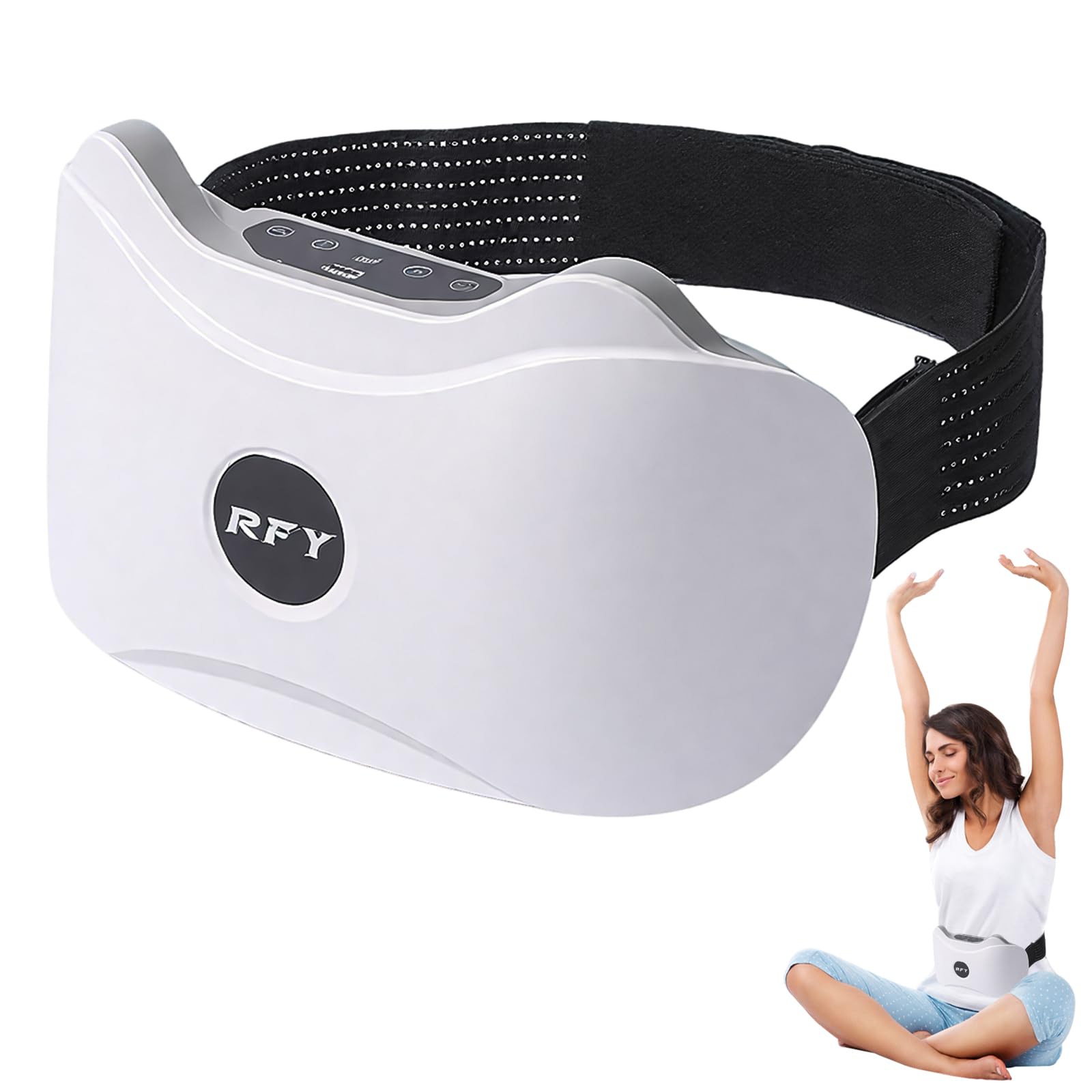  MASSEREN electrrique sans fil bruler graisses optimiser digestion amincissement ceinture massage
